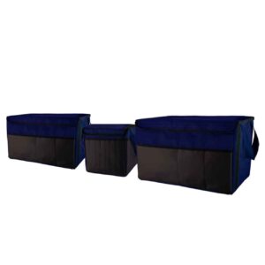汽车后备箱收纳箱 – 时尚便携，大容量（3件装）