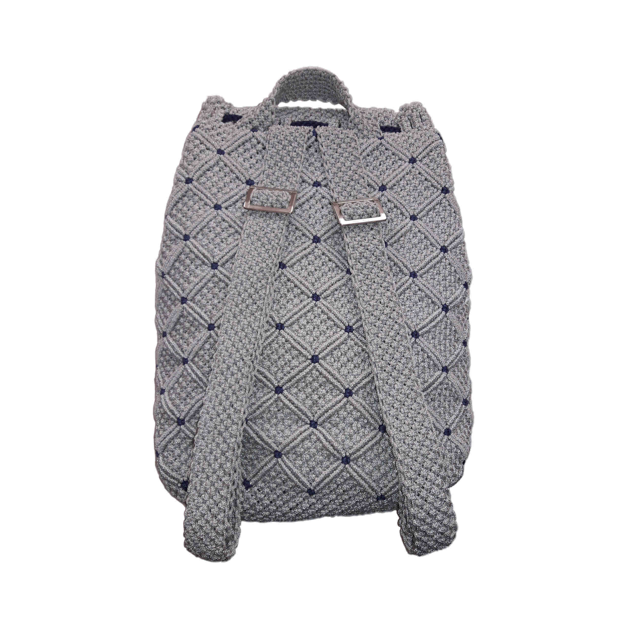 钩针背包 – 时尚耐用，波西米亚风设计