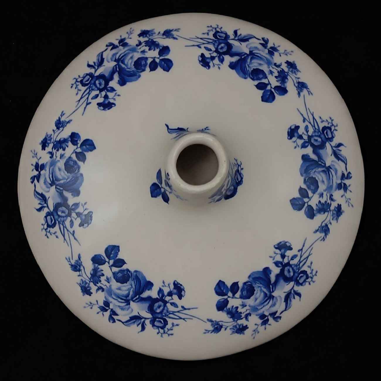 装饰波斯陶瓷小花瓶 月光款 – 花卉图案