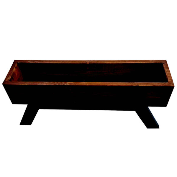 装饰木质花瓶 – 室内或室外装饰