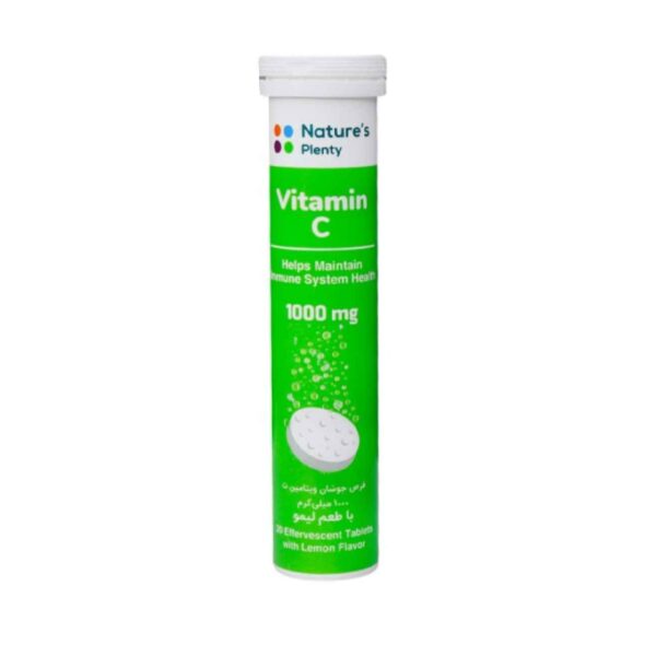 发泡维生素C片 – 健康首选，柠檬口味，1片 & 20片装