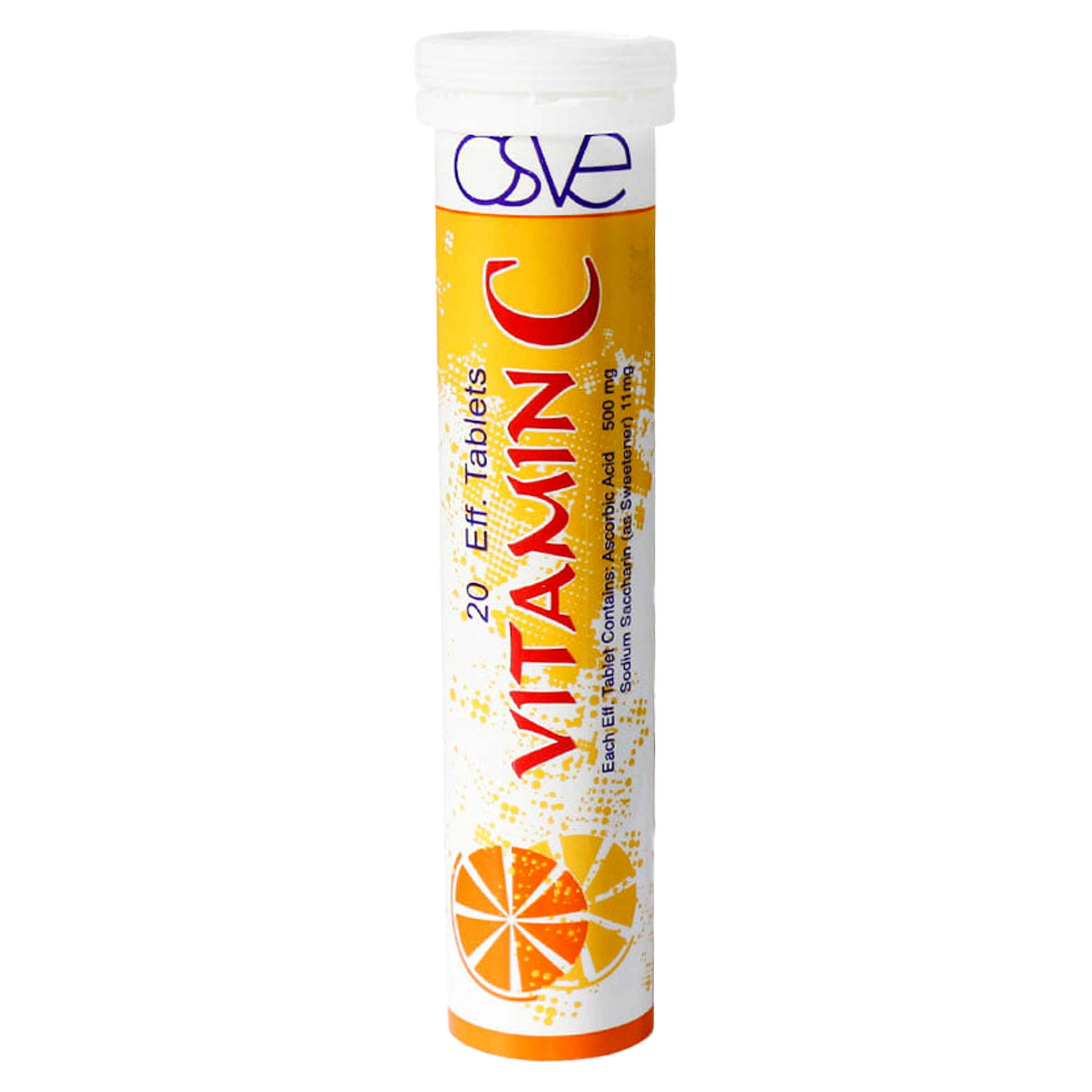 Main image of 发泡维生素C片 – 健康首选，橙子口味，1片 & 20片装