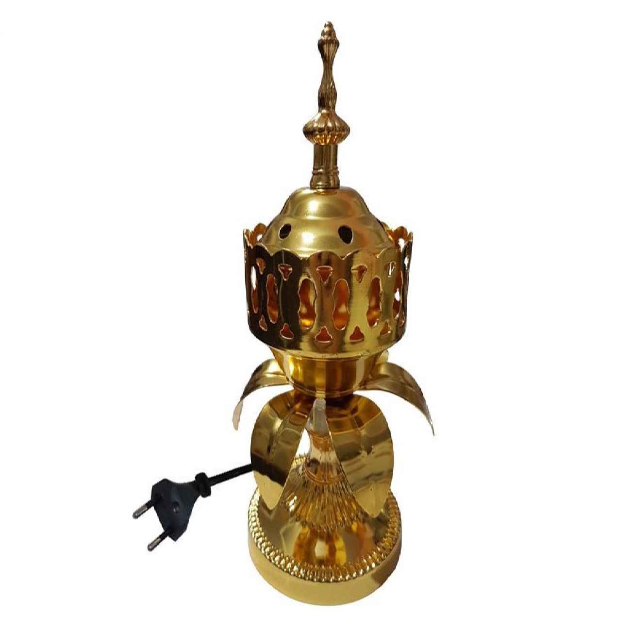 电动 Bakhoor 与 Esfand 烟熏炉 – 现代家用带盖