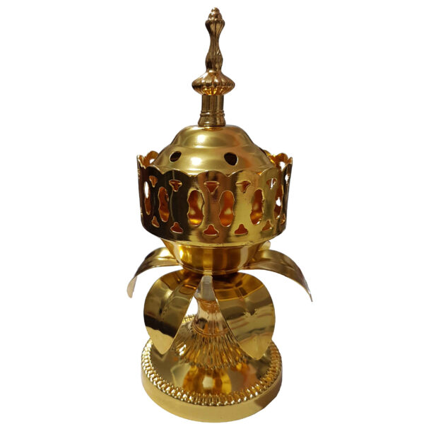 电动 Bakhoor 与 Esfand 烟熏炉 – 现代家用带盖