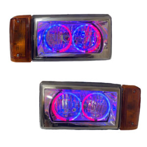 前大灯 – 全车环型，兼容帕伊坎（2件装）