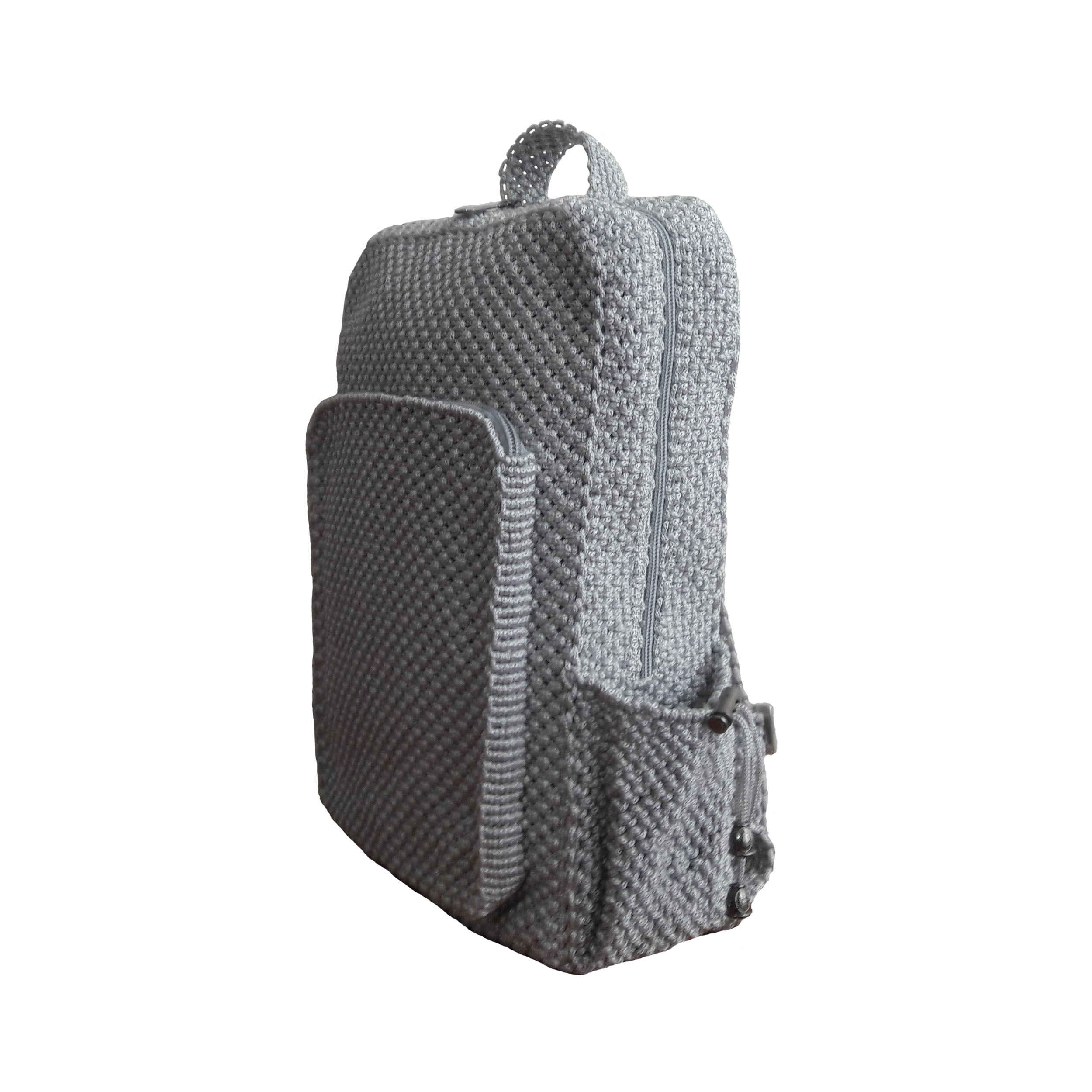 手工钩针休闲背包 – 波西米亚风日常配饰