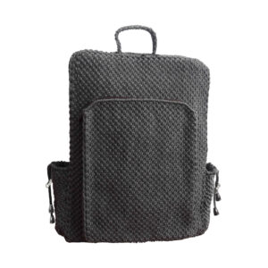 手工钩针休闲背包 – 波西米亚风日常配饰