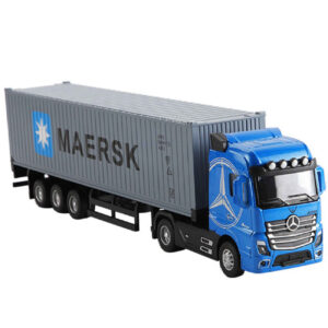 奔驰Actros 1996玩具卡车 – 带MSC集装箱，精致细节