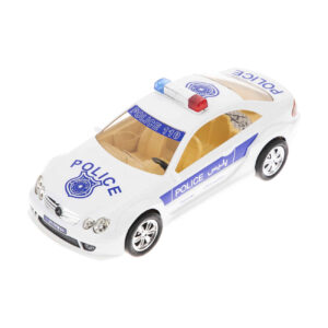 奔驰C级警车模型玩具 – 精细紧急车辆复刻