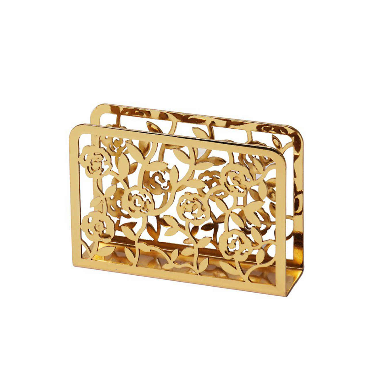 Main image of 金属纸巾架——花卉设计，家居时尚理想之选