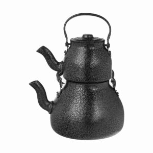 波斯铝壶与茶壶套装 – 适合热饮