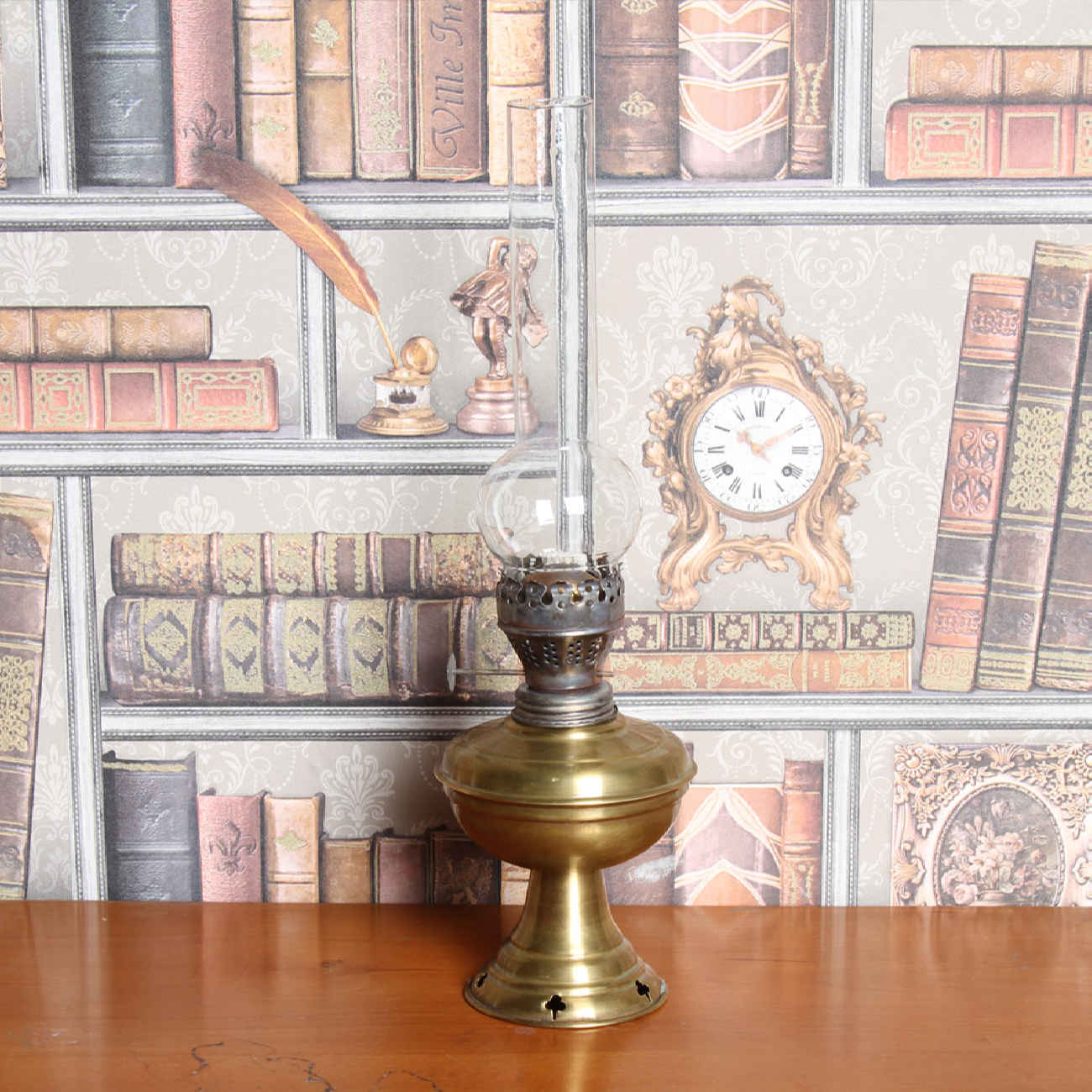 波斯黄铜煤油灯 – 传统之美与实用功能结合