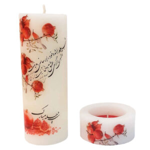 Yalda蜡烛套装 – 优雅庆祝（2套，每套2件）
