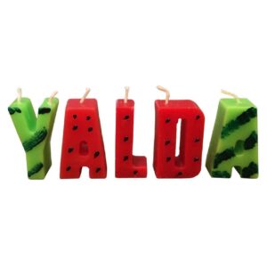 Yalda蜡烛套装 – 传统温暖光芒（5件套）