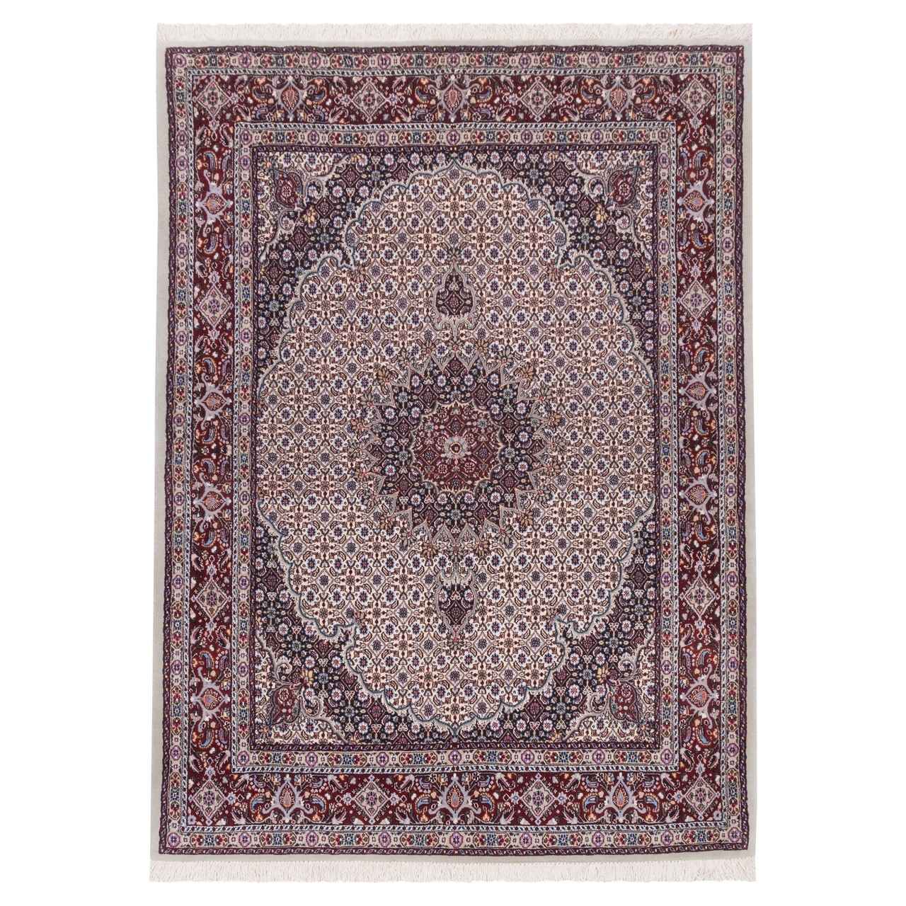 Main image of 波斯地毯，丝与羊毛，原手工结制，产自比尔詹德 Riz Mahi