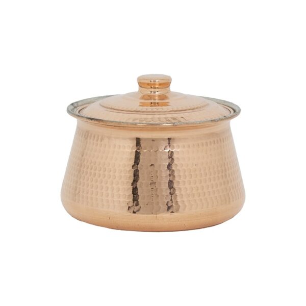 波斯铜高汤锅 – 锤纹手工，Mahbod型号