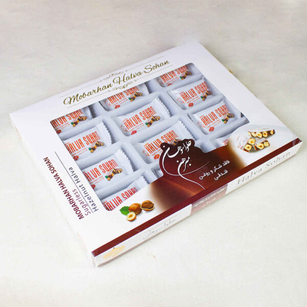 Sohan Halva – 伊朗榛子甜点，无糖天然 – 450 克 (2 份)
