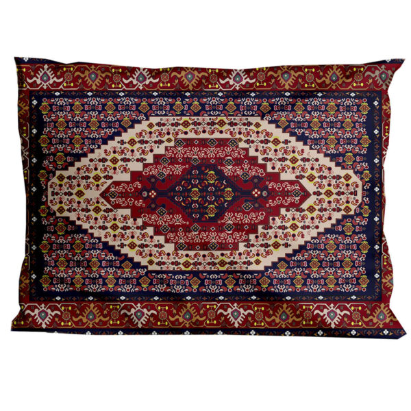 波斯枕套 – 传统地毯设计，丝绒材质（2件装）