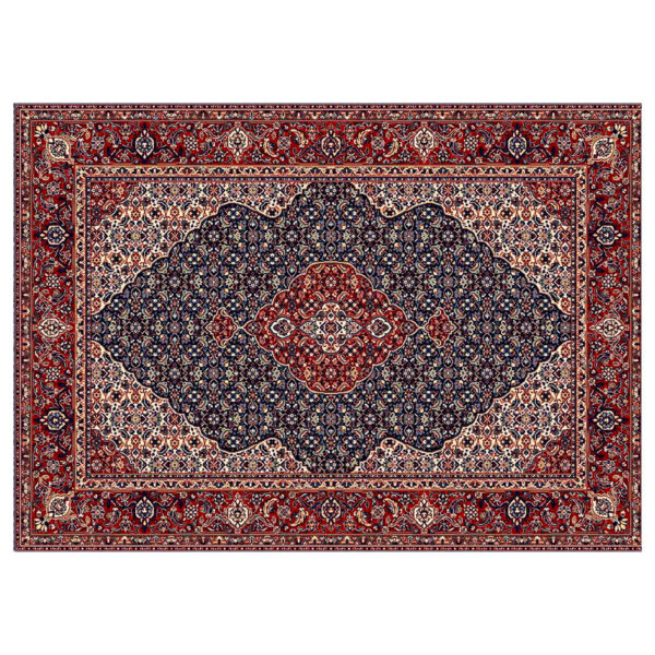 波斯枕套 – 传统地毯设计，丰富细节（2件装）