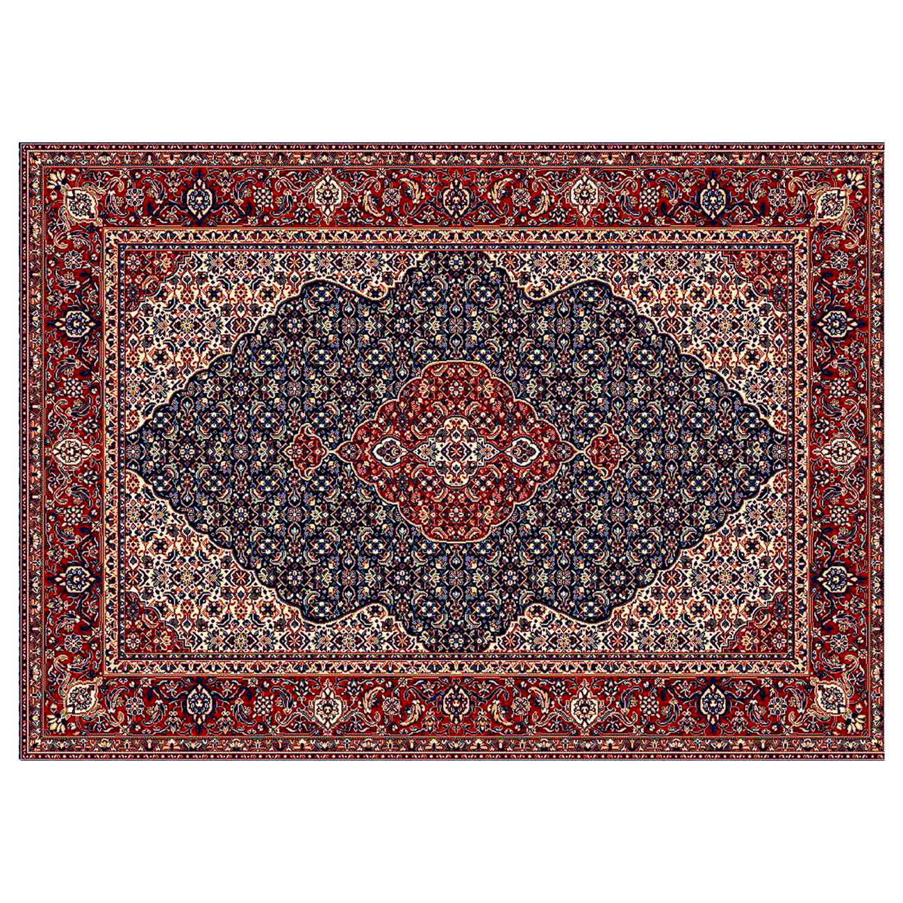 Main image of 波斯枕套 – 传统地毯设计，丰富细节（2件装）