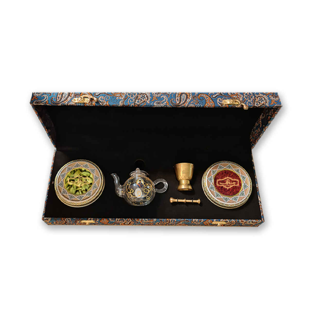 Main image of Chenarani Khatam藏红花礼盒 – 3克，附小豆蔻、茶壶及研钵