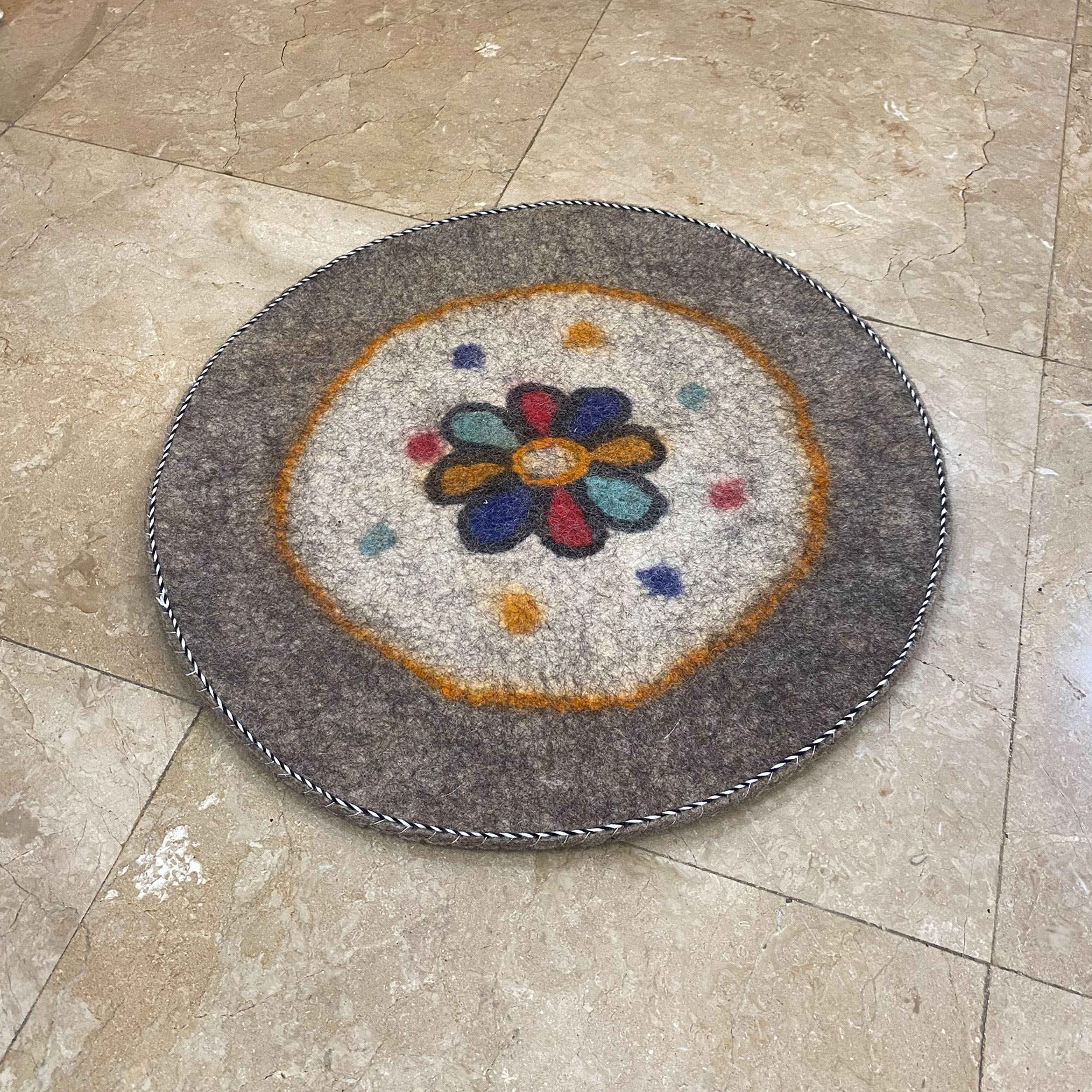 波斯羊毛毡地毯 100% 天然手工 Jahanara (x2)