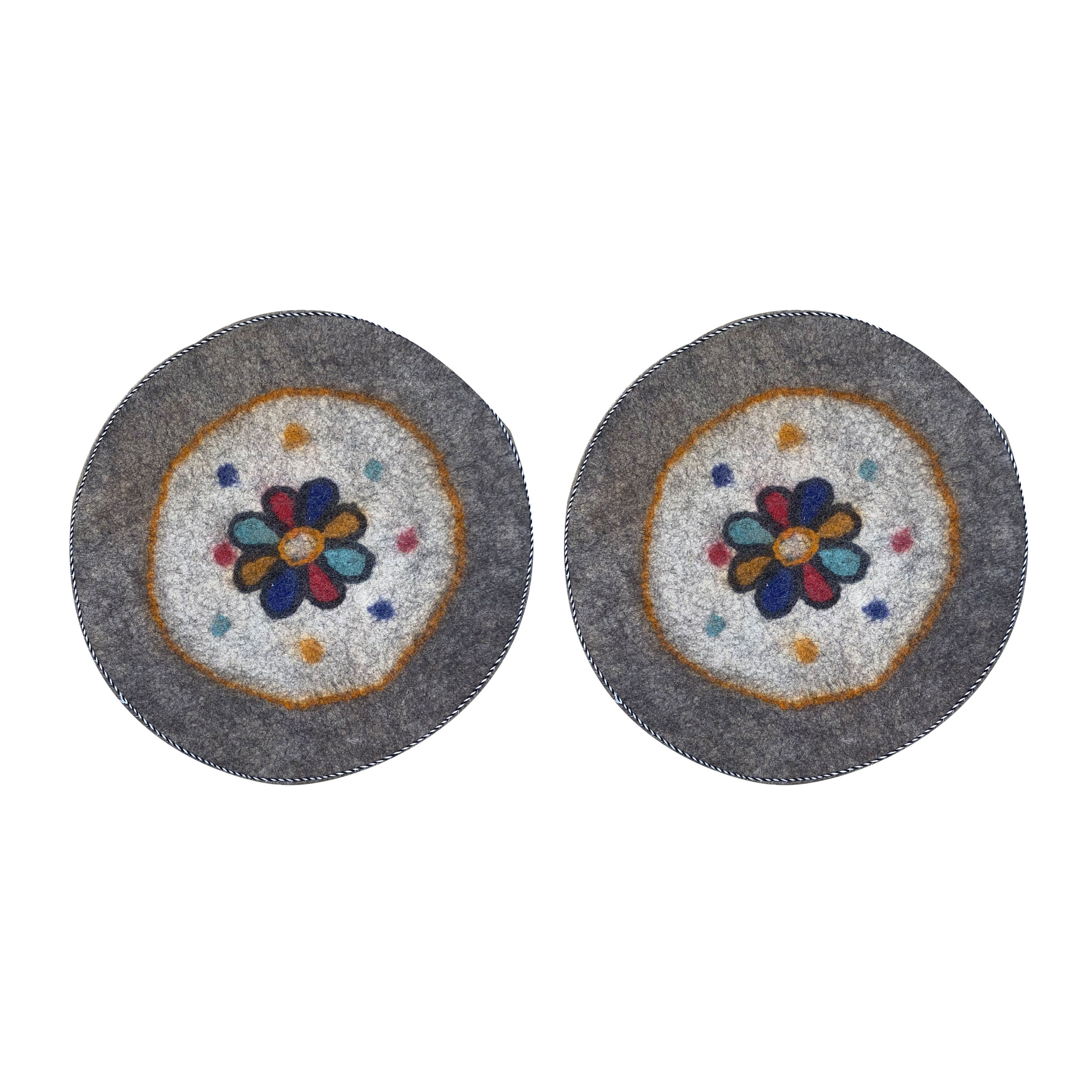 Main image of 波斯羊毛毡地毯 100% 天然手工 Jahanara (x2)