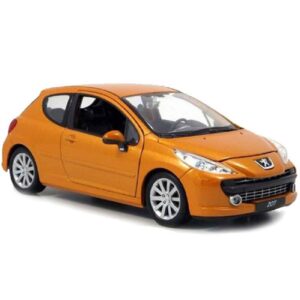 标致 207 玩具车 – 可开门合金模型