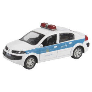 雷诺梅甘娜玩具车 – 交通警察模型，高度逼真