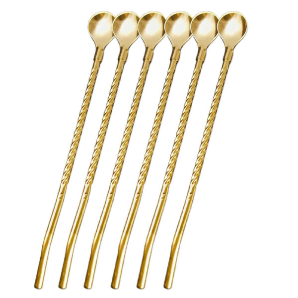 不锈钢吧勺 – 高级糖浆款（7件装）