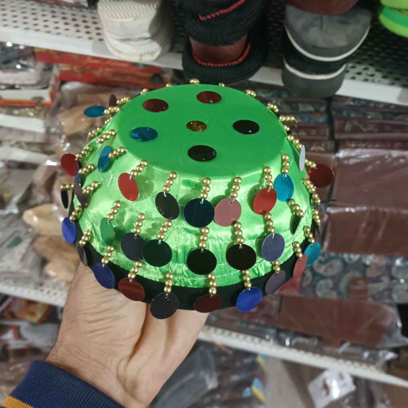 传统库尔德民族帽 – 儿童专用,适合文化活动与传统庆典