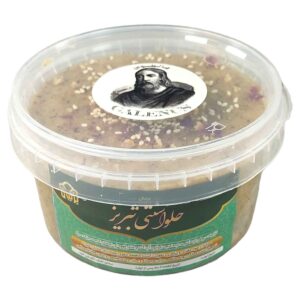 传统大不里士芝麻酱哈瓦 – 红糖口味，500 克 (2 包装)