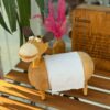 Thumbnail 4: 创意木质纸巾架——趣味与实用厨房装饰