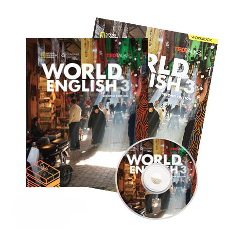 《World English 3》第二版——马丁·米尔纳（Martin Milner）著（含音频光盘）