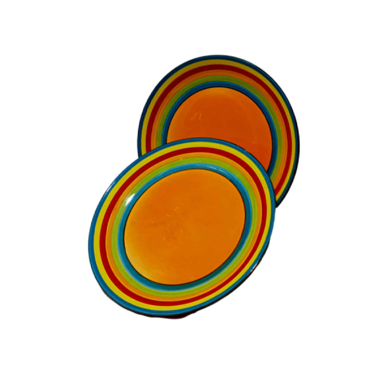 Main image of 陶瓷餐盘 – 可洗碗机清洗（二件套）| 彩虹款