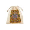 Thumbnail 3: 抽绳棉布收纳袋 – 可重复使用且耐用，波斯瓷砖图案