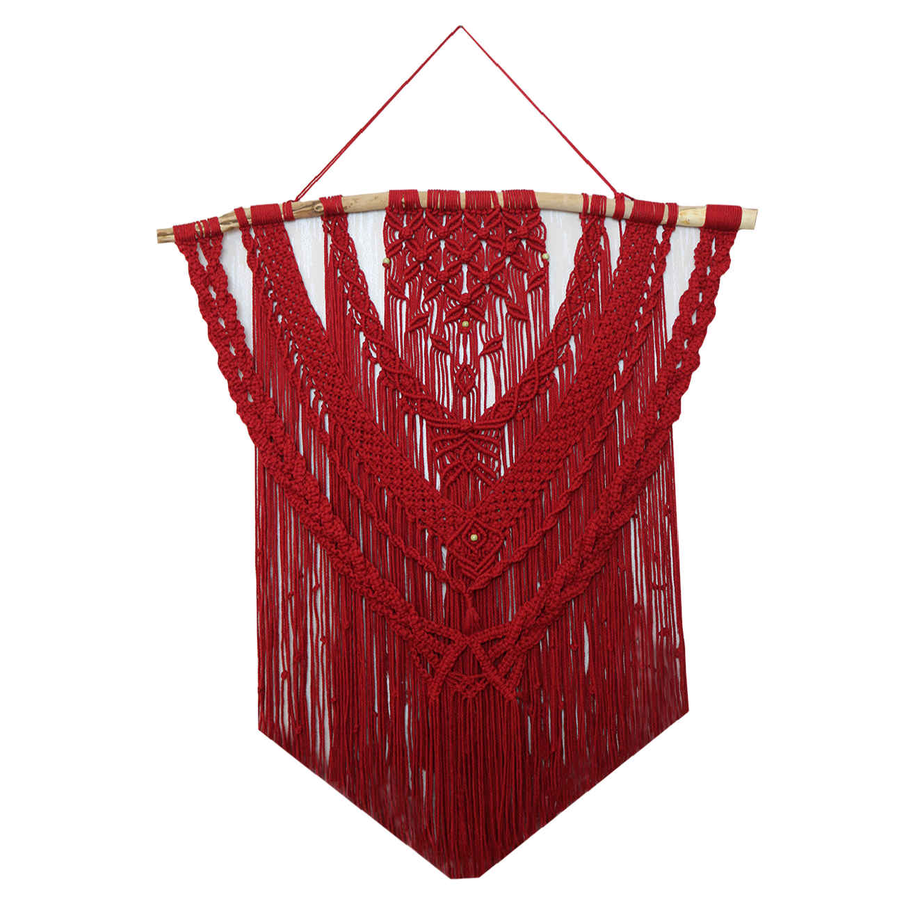 Main image of 优雅手工流苏墙饰 – 每个结都散发波西米亚魅力