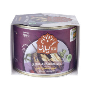 烤茄子 – Gilani罐装食品，适合炖菜，460克（5罐装）