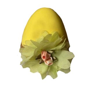 哈夫特·辛彩绘蛋——伊朗诺鲁兹庆典用，黄色花卉款