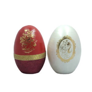 哈夫特·辛彩绘蛋——伊朗诺鲁兹庆典用，新年快乐款（2个装）