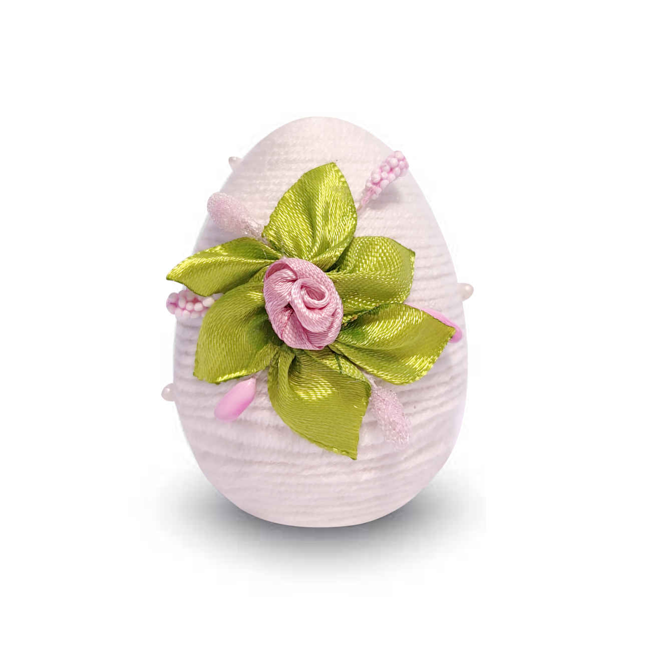 哈夫特·辛彩绘蛋——伊朗诺鲁兹庆典用,陶器花卉设计(3个装)