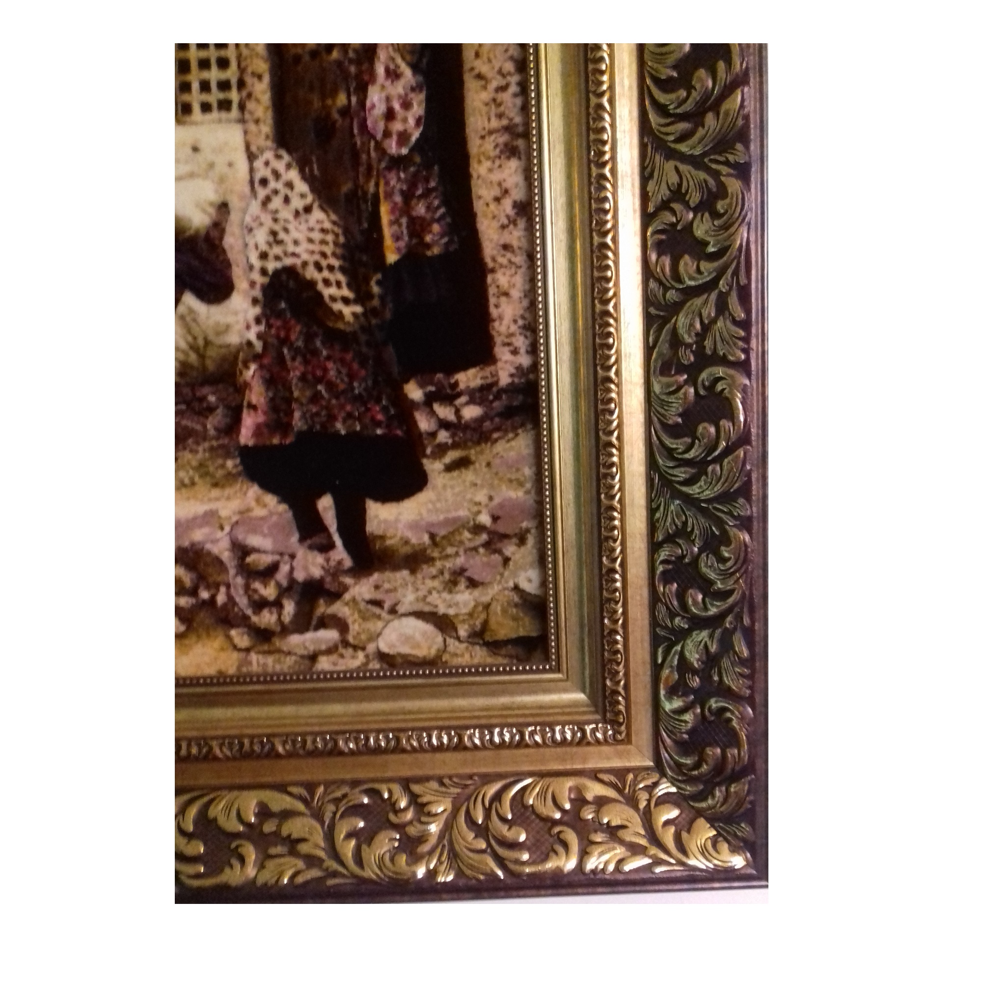 手工波斯提布里兹图案地毯 – 永恒艺术,灵感源自阿比亚内村