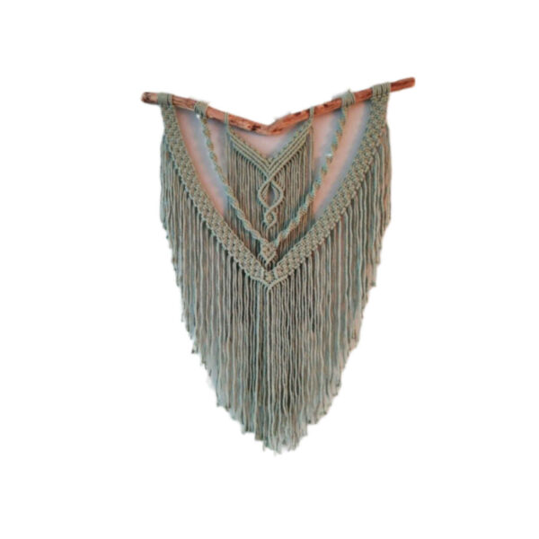 手工流苏墙饰 – 编结营造温馨波西米亚氛围