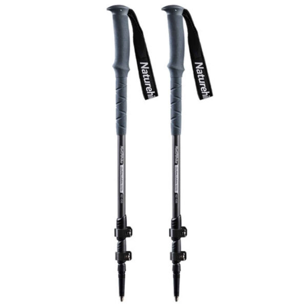 登山杖 – 露营与各种预算的最佳选择，兼顾安全与舒适（2支装）