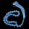 Thumbnail 3: 伊斯兰蓝玛瑙念珠 —— 33颗祈祷珠 Tasbih