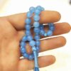 Thumbnail 5: 伊斯兰蓝玛瑙念珠 —— 33颗祈祷珠 Tasbih