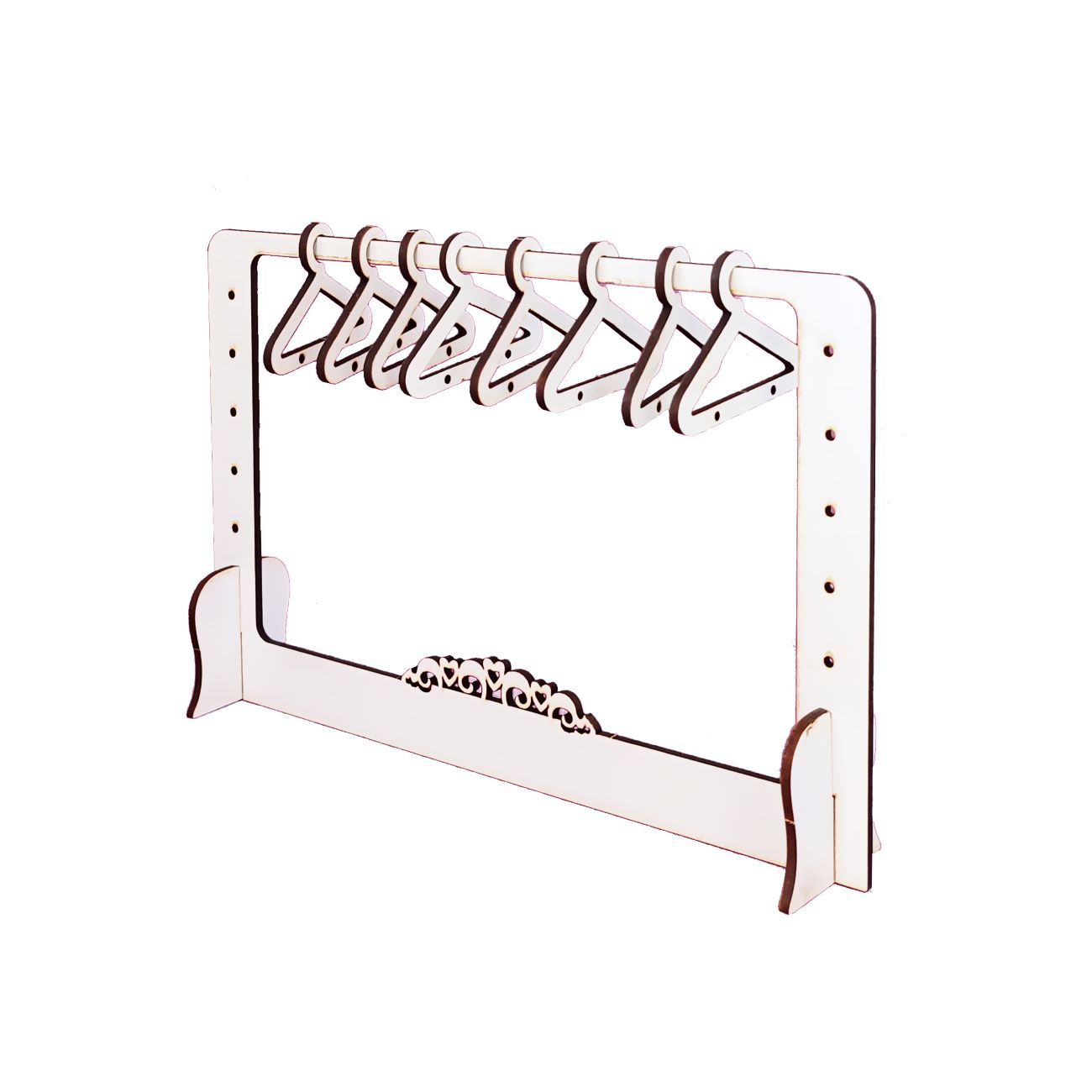 首饰收纳架 – 衣架造型,独特风格