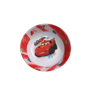 轻量密胺碗 – 汽车图案儿童碗，2 件套