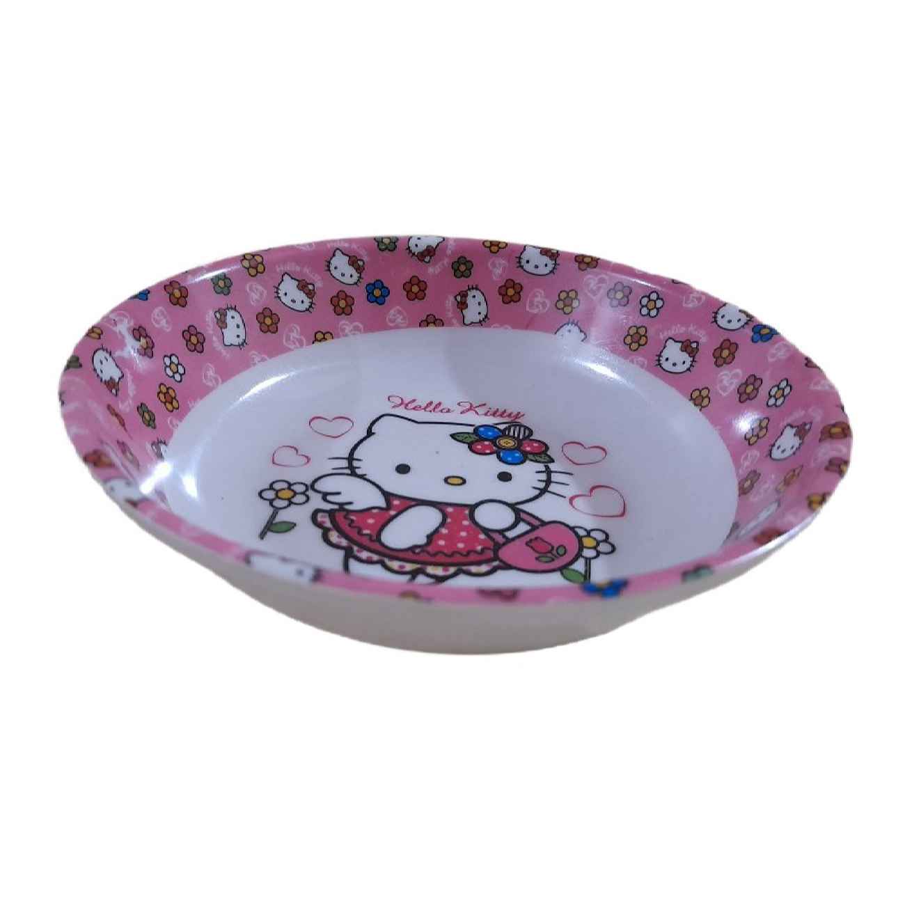 轻量密胺碗 – Hello Kitty 图案儿童碗,2 件套