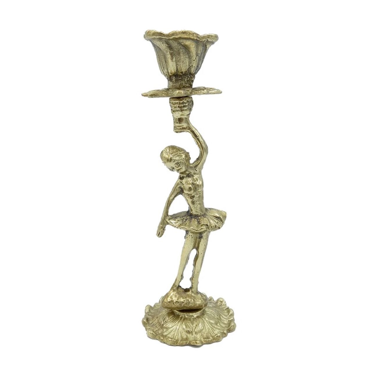 波斯黄铜镜框与烛台套装 – 传统设计,优雅风格